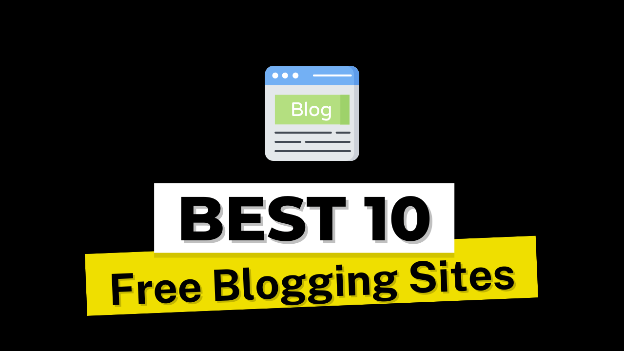free blogging sites