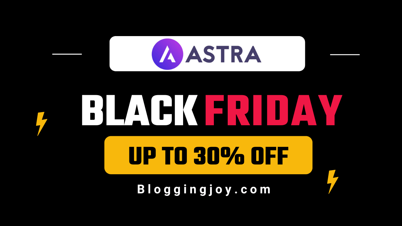astra theme black friday cyber monday deals