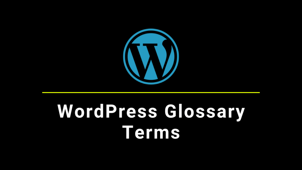 wordpress glossary terms