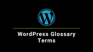 wordpress glossary terms