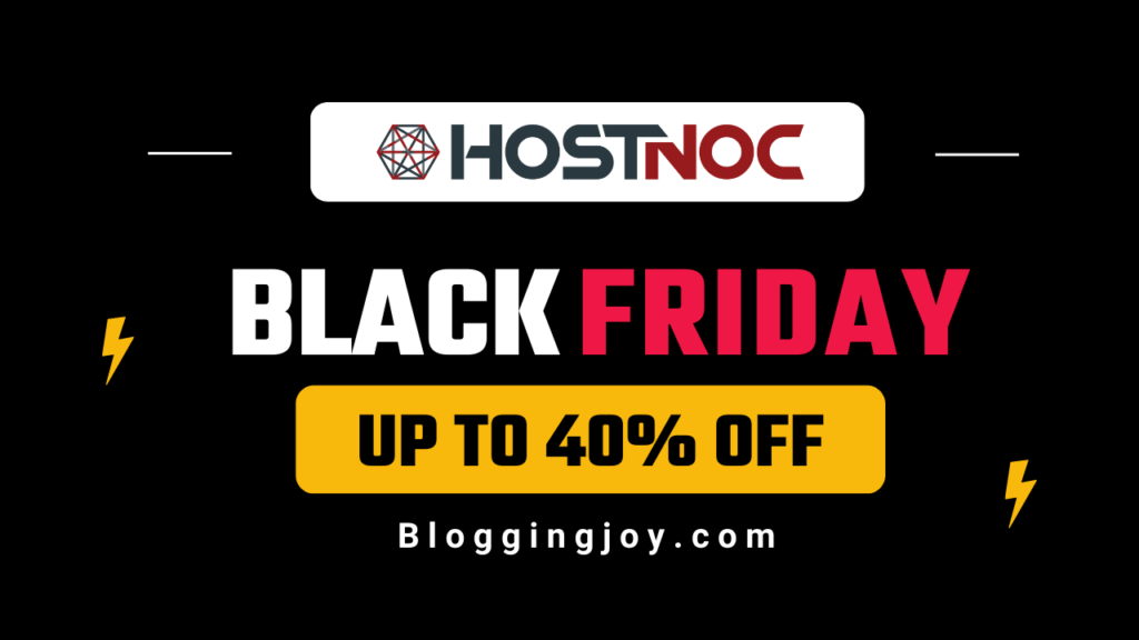 hostnoc black friday cyber monday sale