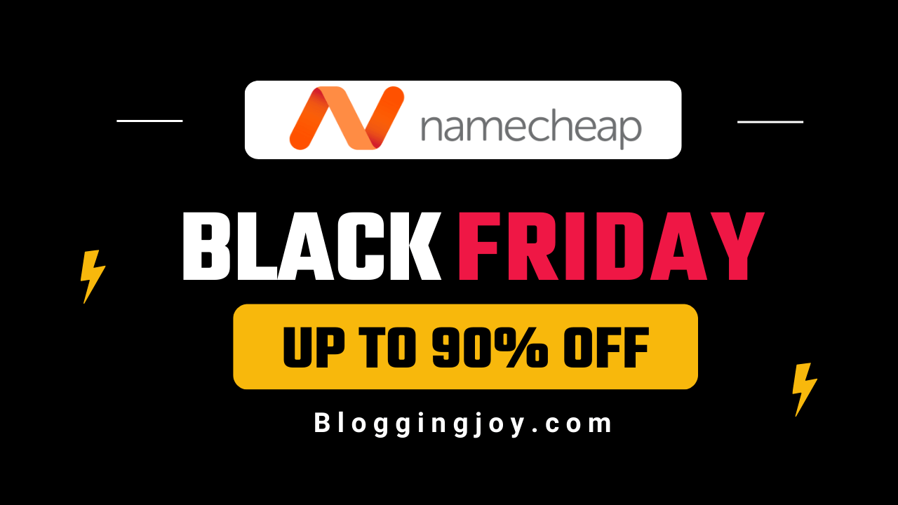 namecheap black friday cyber monday sale