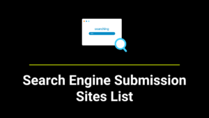 free Search Engine submission sites list