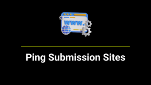 free ping submission sites list