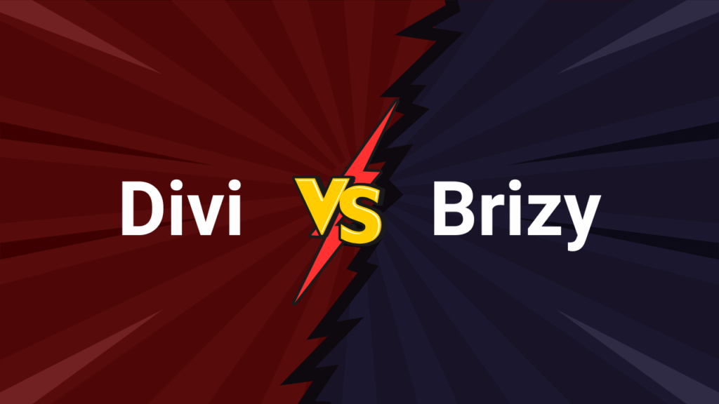 Divi Vs Brizy Comparison 2025