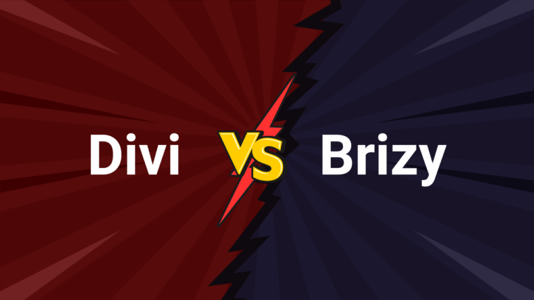 Divi Vs Brizy Comparison 2025
