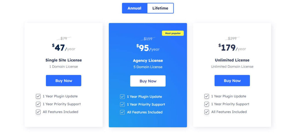 Fluent Forms Annual Pricing Review 2025