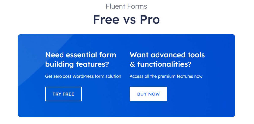 Fluent Forms Free Vs Pro Review 2025