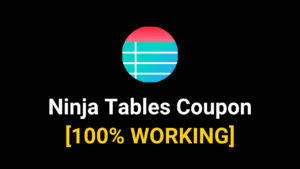Ninja Tables Coupon Code 2025