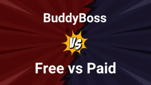 buddyboss Free vs Paid comparison 2025