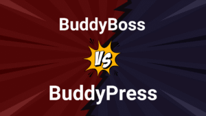 buddyboss vs BuddyPress comparison 2025
