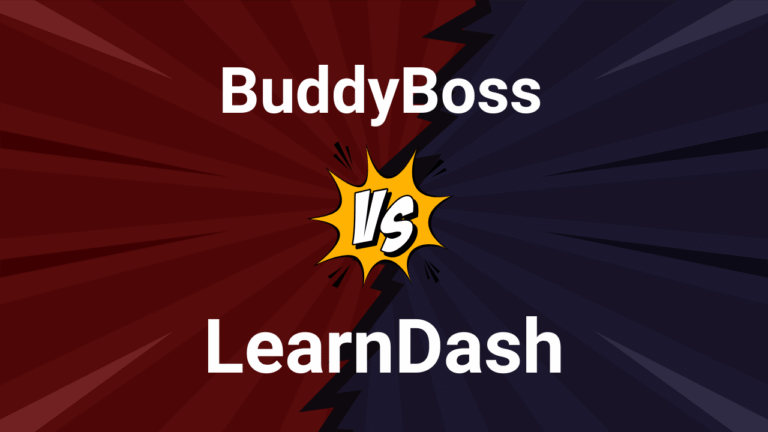 buddyboss vs LearnDash comparison 2025
