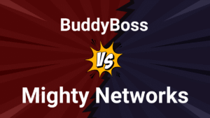 buddyboss vs Mighty Networks comparison 2025