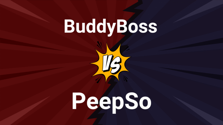 buddyboss vs peepso comparison 2025