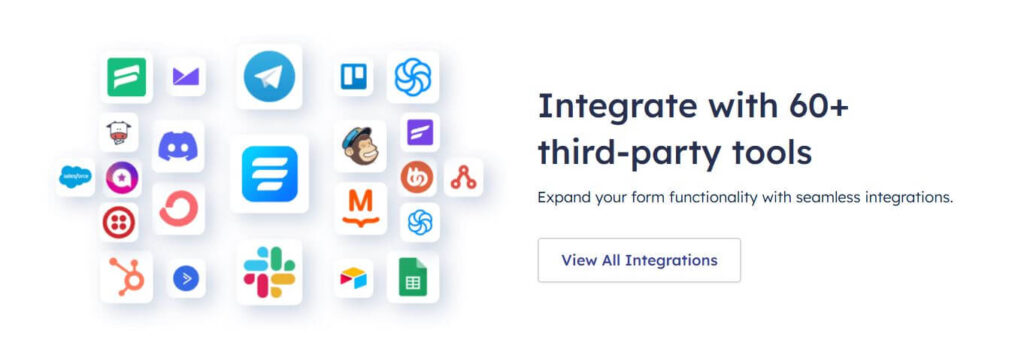 fluent forms third party tools integration review