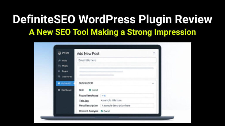 DefiniteSEO WordPress Plugin Review