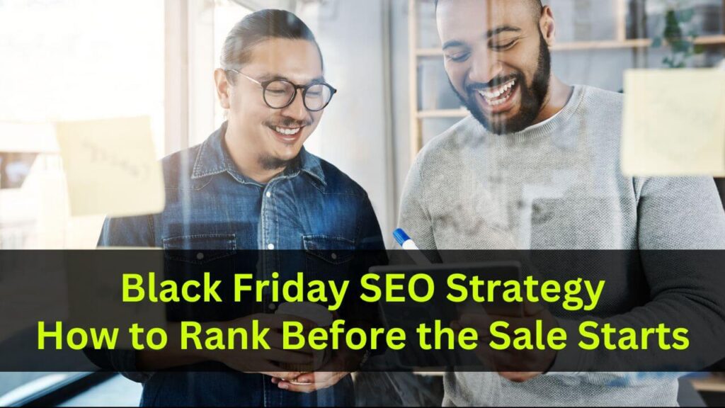 Black Friday SEO Strategy